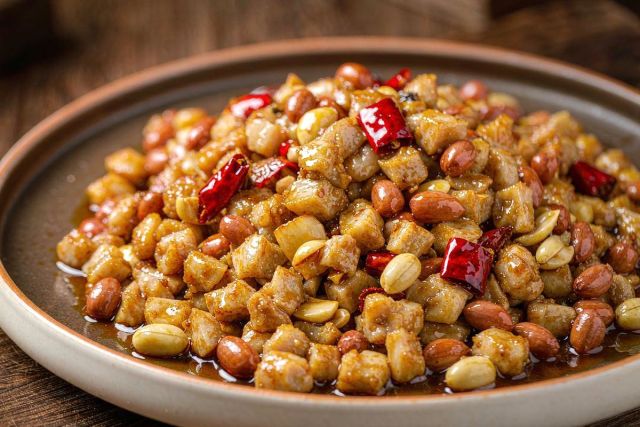 Receita de Frango Kung Pao ao Estilo Brasileiro