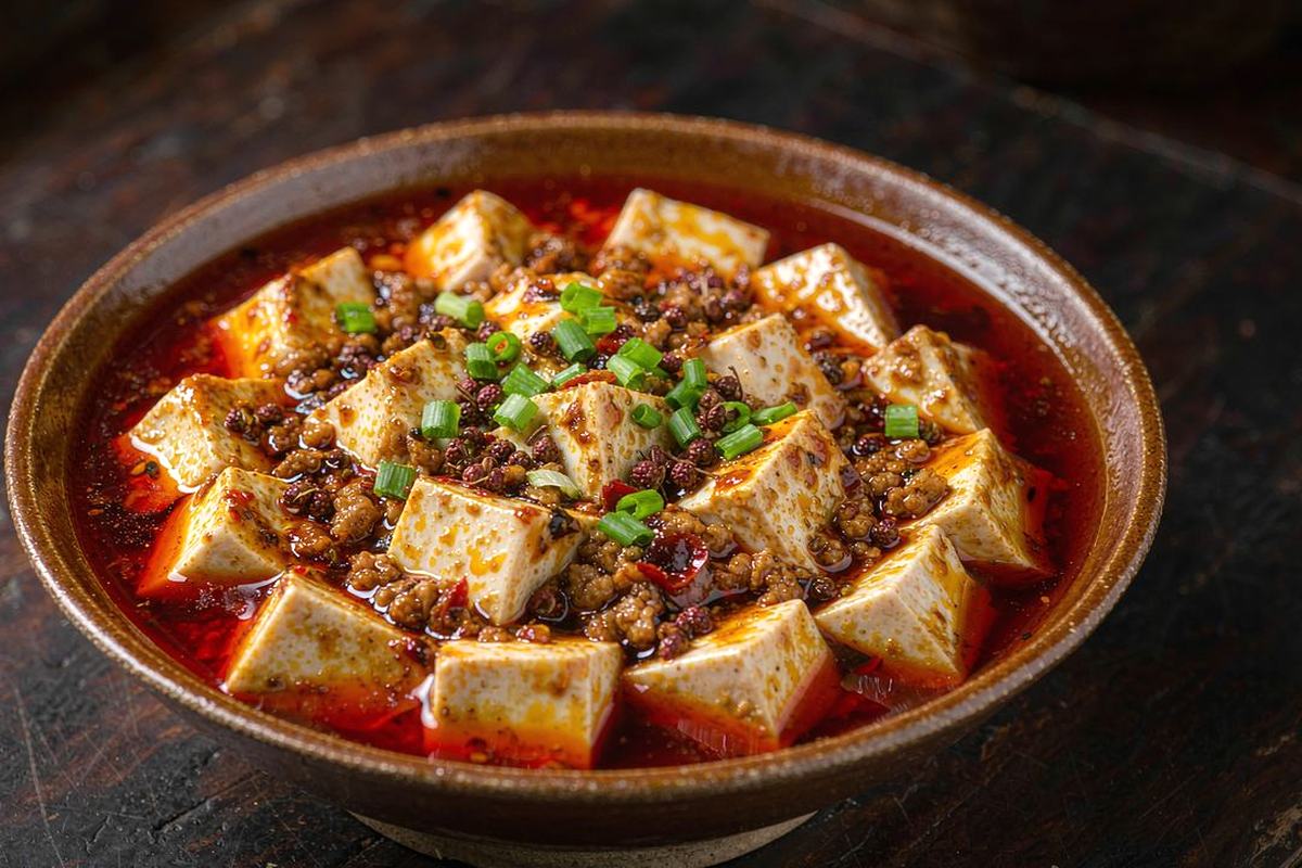Receita de Tofu Mapo com Picante Moderado